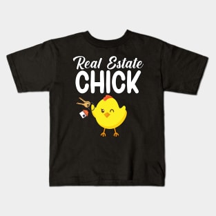 Real estate chick Kids T-Shirt